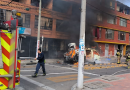 #Atención Explosión de Ambulancia en Suba, Bogotá: Bomberos de Bogotá Atienden la Emergencia
