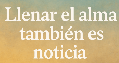 Llenar el alma también es noticia