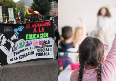 Paro de maestros en Bogotá provoca marchas y clases parciales