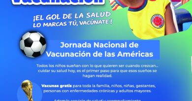 Subred Norte invita a la comunidad a la Jornada Nacional de Vacunación de las Américas en Suba