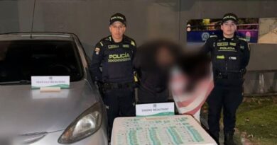 Capturan en Suba a dos personas con $8 millones en billetes falsos