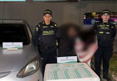 Capturan en Suba a dos personas con $8 millones en billetes falsos