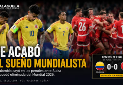 Se acabó el sueño mundialista: Colombia cayó en los penales ante Suiza y quedó eliminada del Mundial 2026