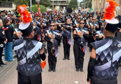 El talento musical se tomó el centro de Bogotá durante el IX Gran Desfile de Bandas de Marcha en Santa Fe