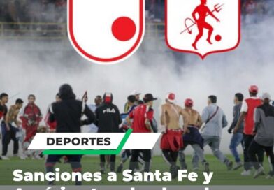 Violencia en El Campín pone contra las cuerdas a Santa Fe y América: estas serían las sanciones que podrían recibir