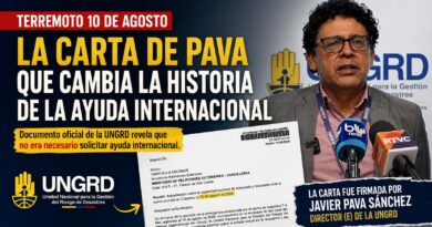Documento oficial revela quién recomendó no activar equipos internacionales tras el terremoto