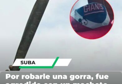 Por robarle una gorra, joven fue agredido con un machete en su cabeza en Suba