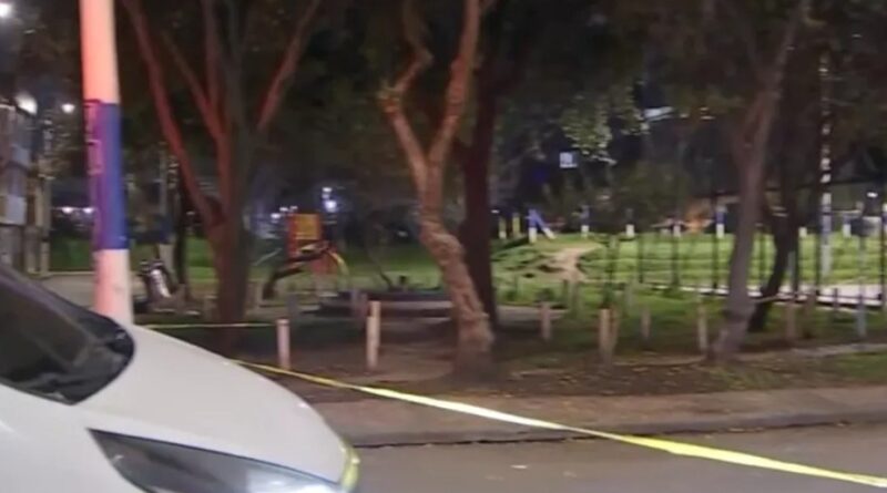 Kennedy: asesinan a hincha de Millonarios en un parque y el atacante escapa por un caño