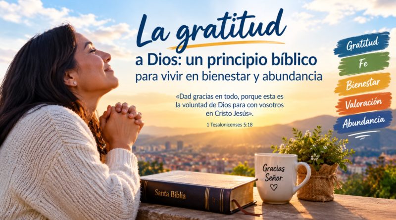 La gratitud ilumina el camino