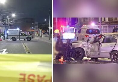 Dos motociclistas murieron en accidentes de tránsito en Bogotá durante la noche del martes