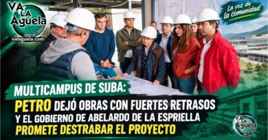 Multicampus de Suba: Petro dejó obras con fuertes retrasos y el Gobierno de Abelardo De La Espriella promete destrabar el proyecto