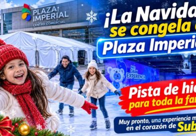 ¡La Navidad se congela en Suba! Plaza Imperial prepara una pista de hielo para toda la familia